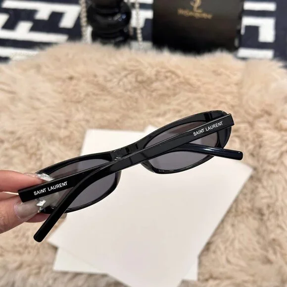 Saint Laurent SL557 Designer Sunglasses 51-20-145 - Picture 8 of 9